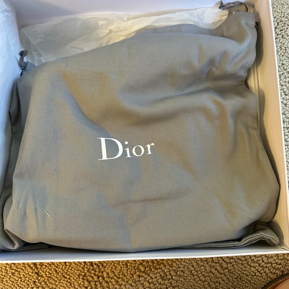 Dior calfskin and suede high top sneakers black size 39.5 - Picture 5 of 7